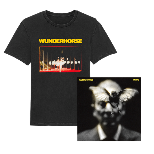 Silver | Black T-Shirt + Album Bundle