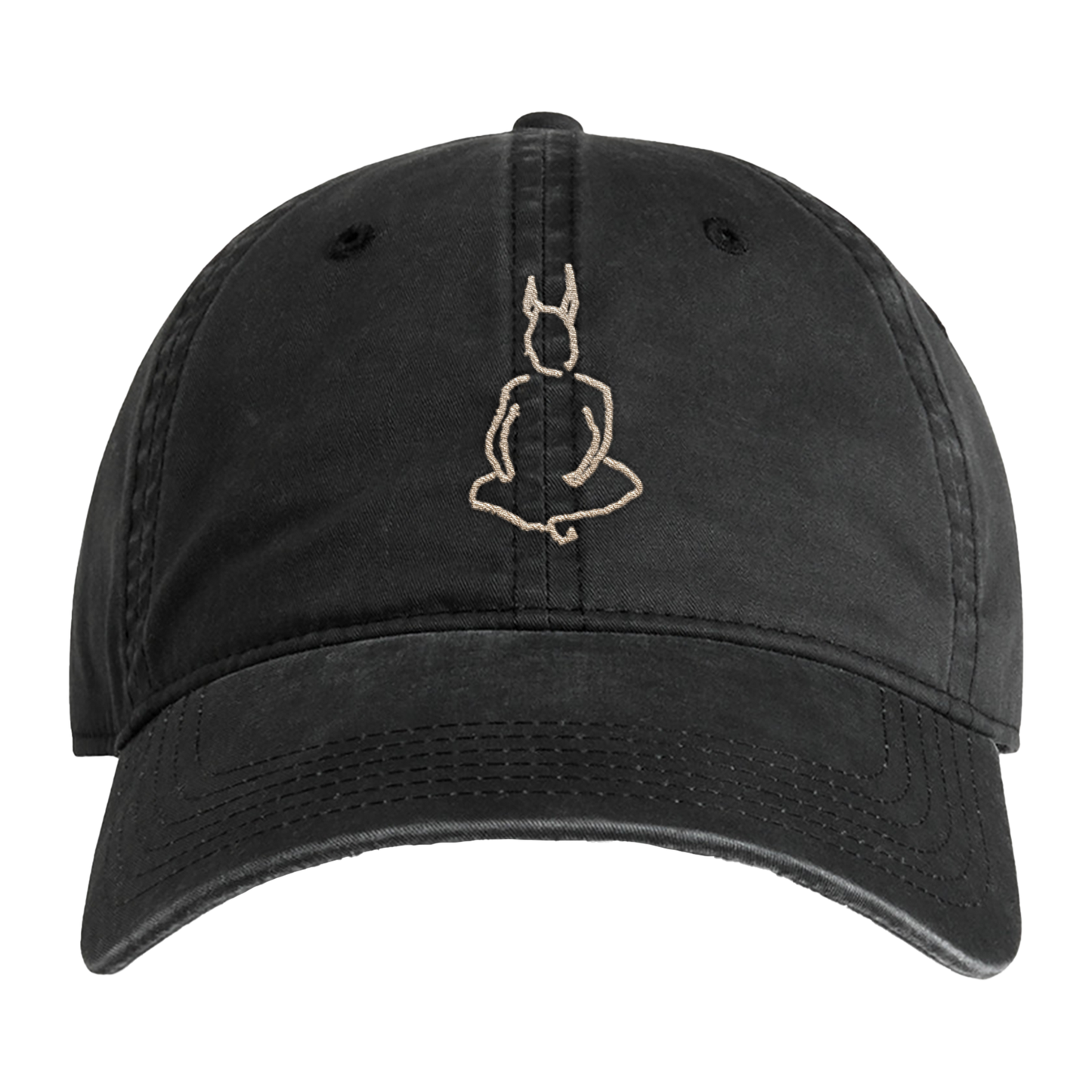 Wunderhorse Devil | Embroidered Black Cap