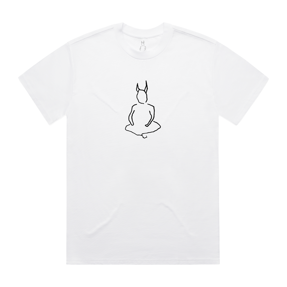 Wunderhorse Devil Logo | White T-Shirt