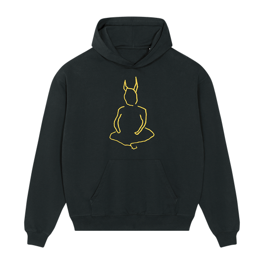 Wunderhorse Devil Logo | Black Hoodie