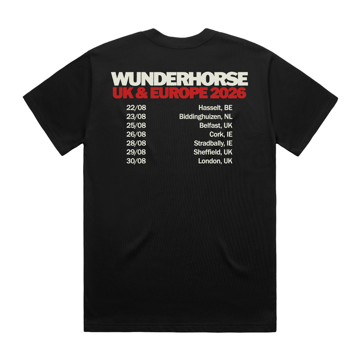 UK & EU 2026 Tour T-Shirt