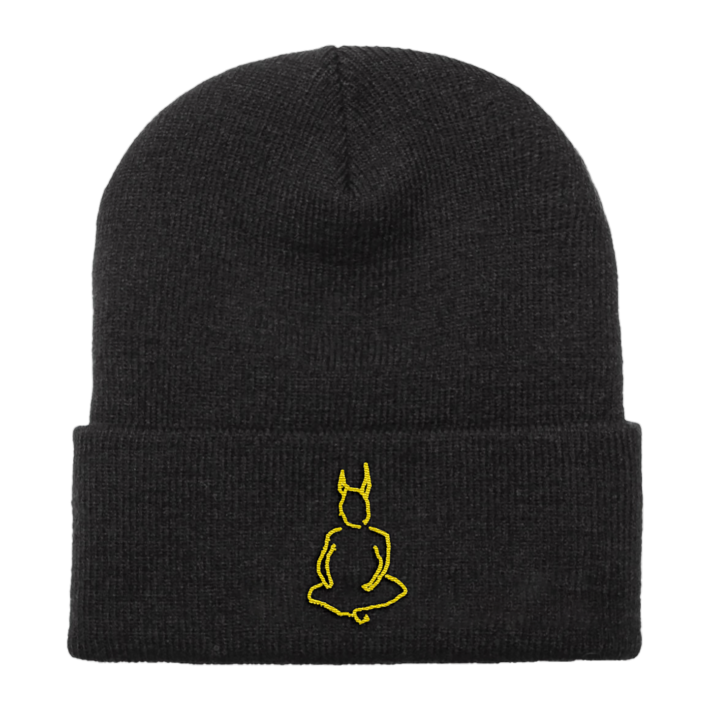 Wunderhorse Devil Logo | Black Beanie